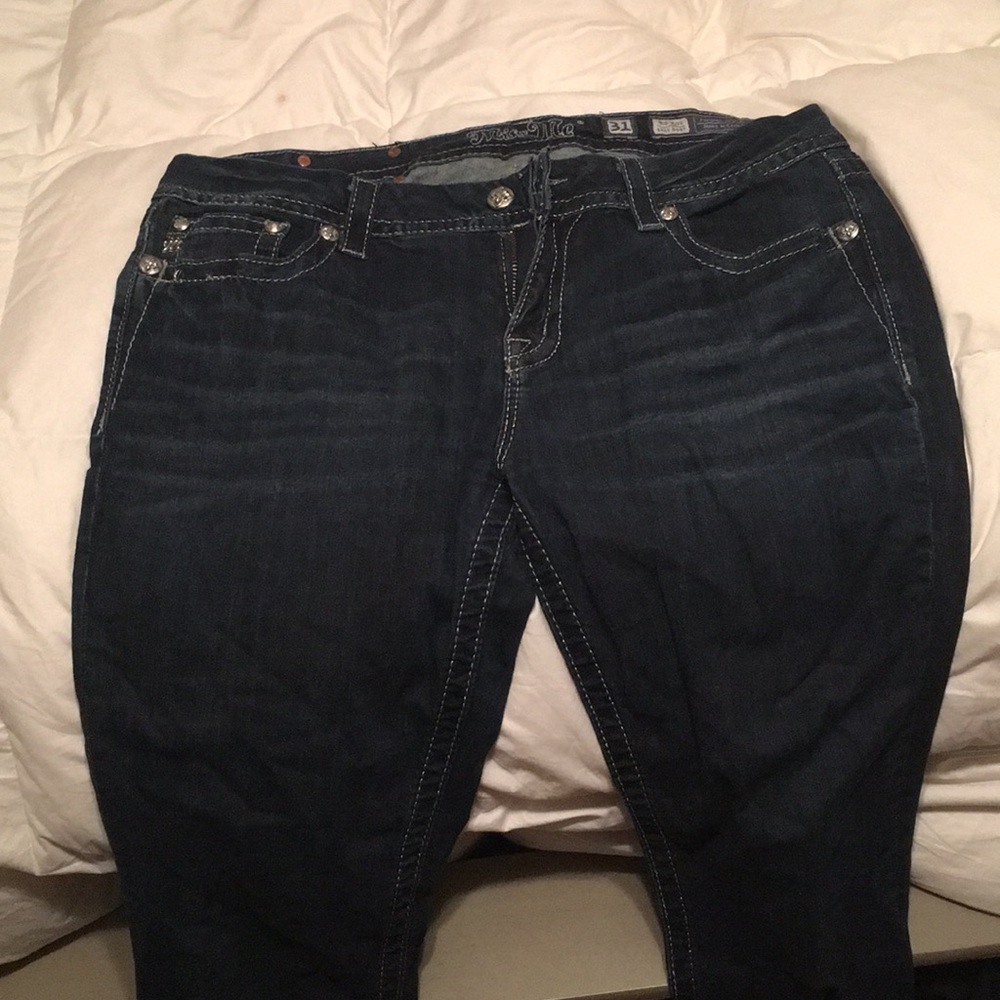Miss me Jeans like new. Size 31x31 mid rise boot